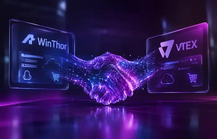 Integração WinThor VTEX com aperto de mãos digital entre plataformas de gestão e loja virtual