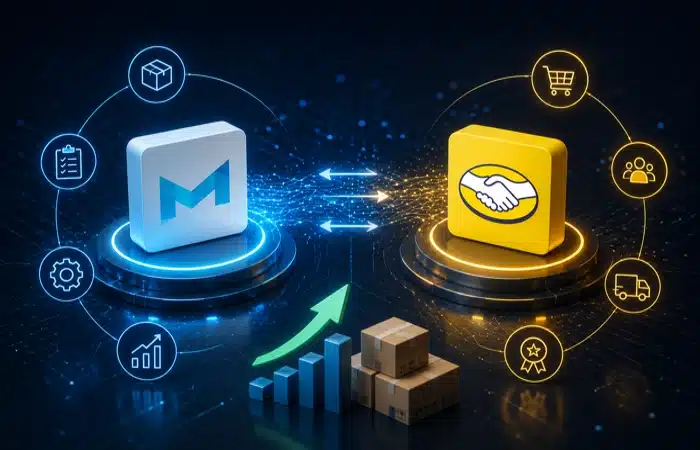 Integração Microvix Mercado Livre representando a sincronização entre o ERP Microvix e o marketplace.