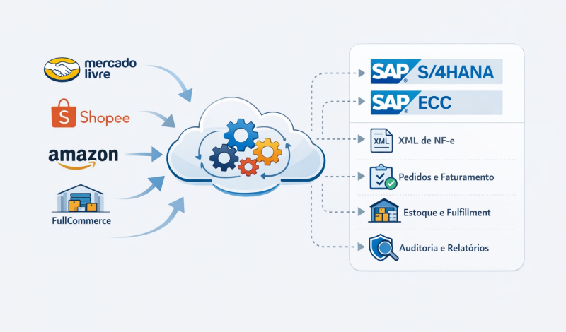 Integração fulfillment sap ecc 4hanna