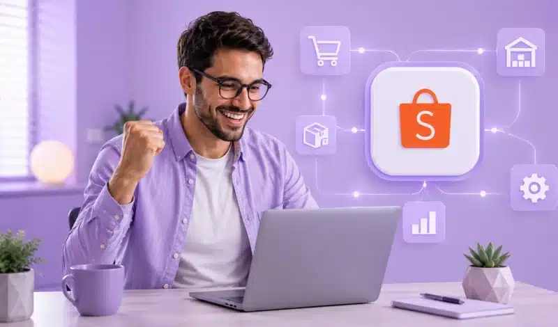 Integração SAP Business One Shopee representando a automação das vendas e a gestão integrada do marketplace.